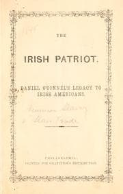Tapa de The Irish patriot