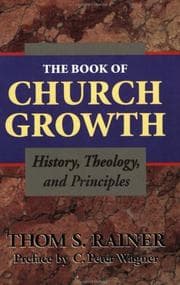 Tapa de The book of church growth