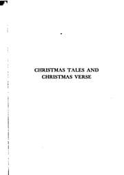 Tapa de Christmas Tales and Christmas Verse