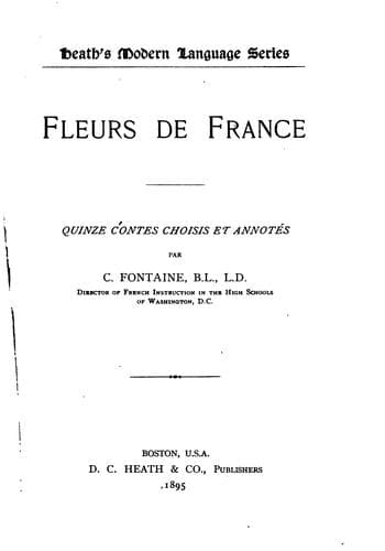 Tapa de Fleurs de France