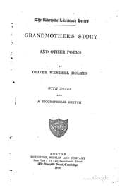 Tapa de Grandmother's story and other poems