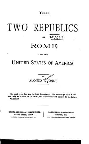 Tapa de The two republics