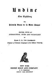 Tapa de Undine, eine Erzählung