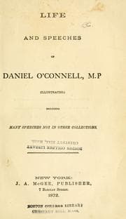 Tapa de Life and speeches of Daniel O'Connell ...