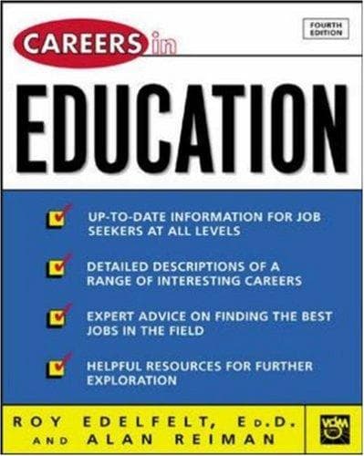 Tapa de Careers in education