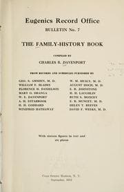 Tapa de The family-history book