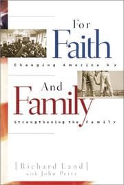 Tapa de For faith & family