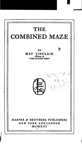 Tapa de The combined maze