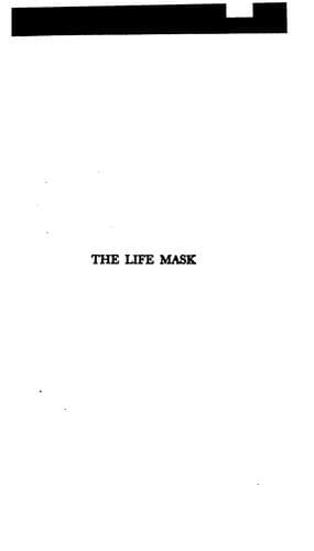 Tapa de The life mask