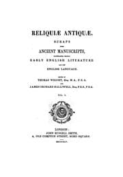 Tapa de Reliquiæ antiquæ