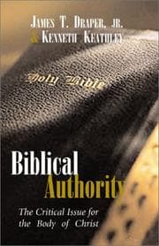 Tapa de Biblical authority