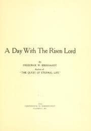 Tapa de A day with the risen Lord