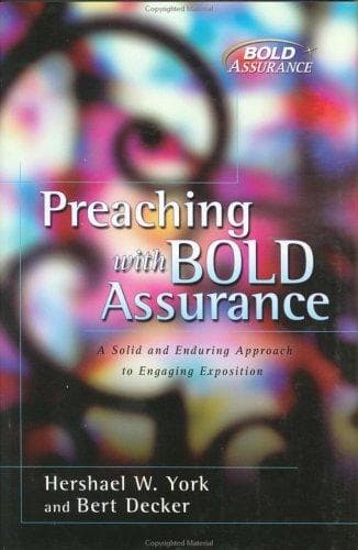 Tapa de Preaching with bold assurance