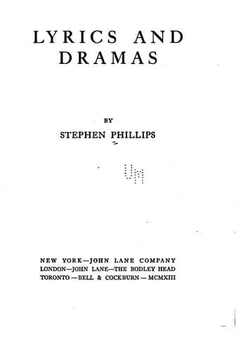 Tapa de Lyrics and dramas.