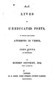 Tapa de Lives of Uneducated Poets, to which are Added Attempts in Verse