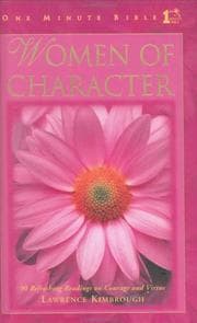 Tapa de Women of Character