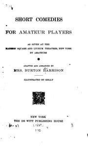 Tapa de Short comedies for amateur players