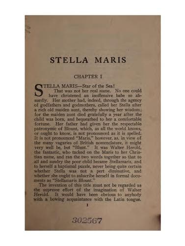 Tapa de Stella Maris