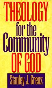 Tapa de Theology for the community of God