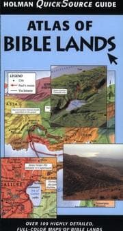 Tapa de Atlas of Bible Lands (Quick Source Guide)