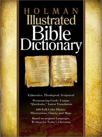 Tapa de Holman illustrated Bible dictionary