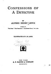 Tapa de Confessions of a detective