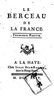 Tapa de Le berceau de la France ..