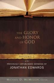 Tapa de The glory and honor of God