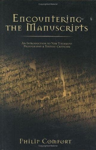 Tapa de Encountering the Manuscripts