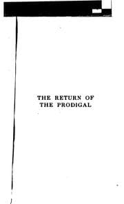 Tapa de The return of the prodigal