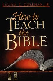 Tapa de How to Teach the Bible