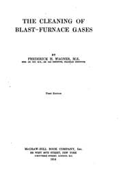 Tapa de The Cleaning of Blast-furnace Gases