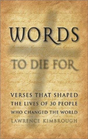 Tapa de Words to die for