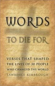 Tapa de Words to die for