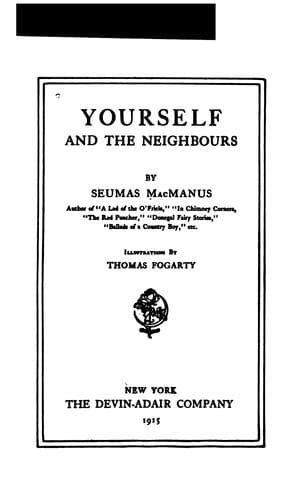 Tapa de Yourself and the neighbours