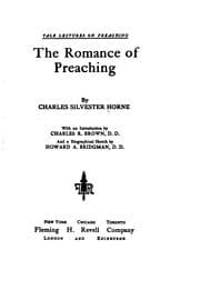 Tapa de The romance of preaching