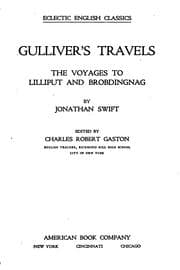 Tapa de Gulliver's travels, the voyages to Lilliput and Brobdingnag