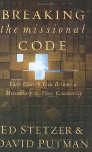 Tapa de Breaking the Missional Code