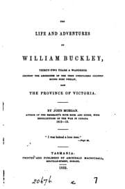 Tapa de The life and adventures of William Buckley