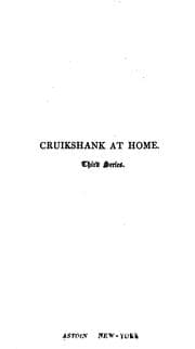 Tapa de Cruikshank at home