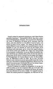 Tapa de Des formes de la conjugaison en égyptien antique