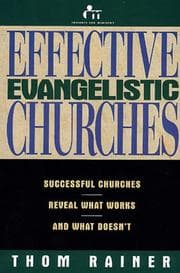 Tapa de Effective evangelistic churches