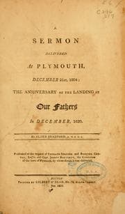 Tapa de A sermon delivered at Plymouth, December 21st, 1804