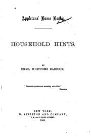 Tapa de Household hints