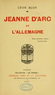 Tapa de Jeanne d'Arc et l'Allemagne ..