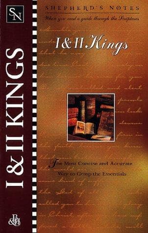 Tapa de I & II Kings (Shepherd's Notes)