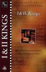 Tapa de I & II Kings (Shepherd's Notes)