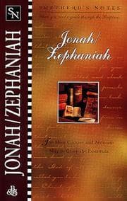 Tapa de Jonah/Zephaniah