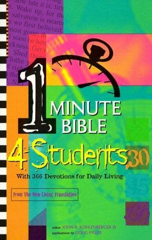 Tapa de One-Minute Bible 4 Students