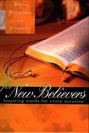Tapa de Bible Promises to Treasure for New Believers